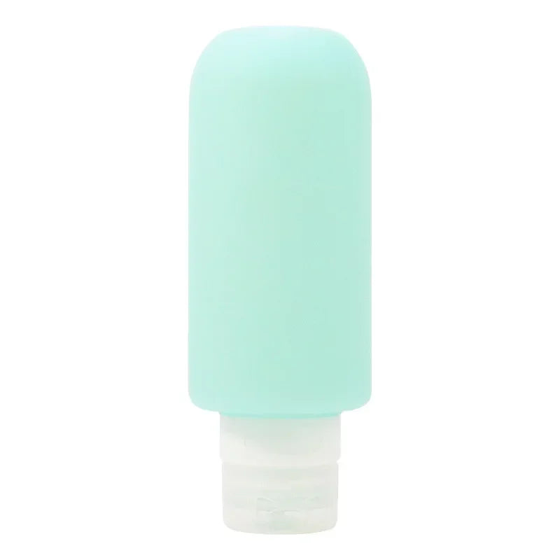 200ml Silicone Bottle Refillable Bottle Lotion Shower Gel Shampoo Container Empty Bottle Portable Travel Accessories Wholesale