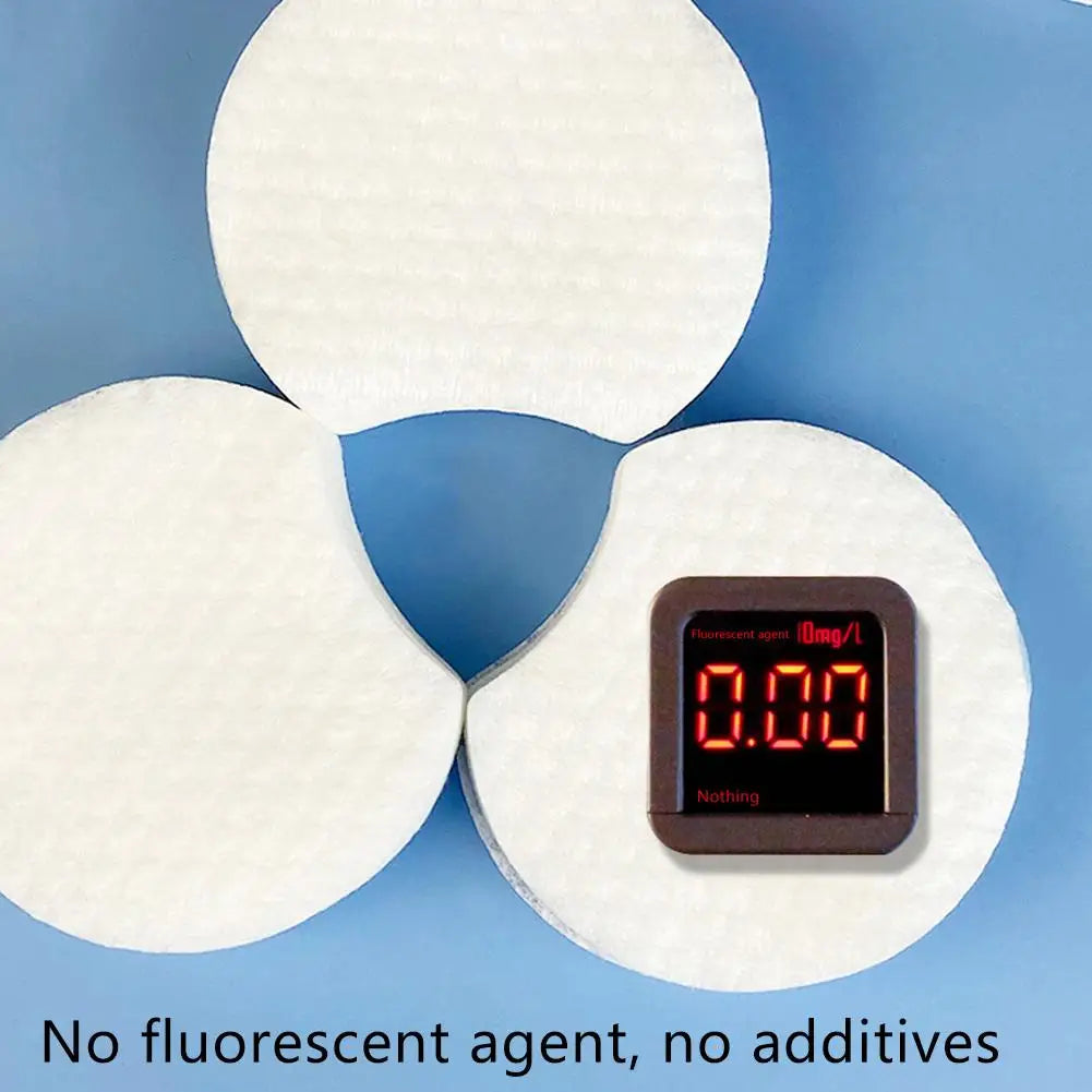 300/600/1200Pcs Pearl Pattern Makeup Remover Cotton Facial Cleaning Thick Cotton Pad Women Travel Makeup Remover For Dry Wet Use