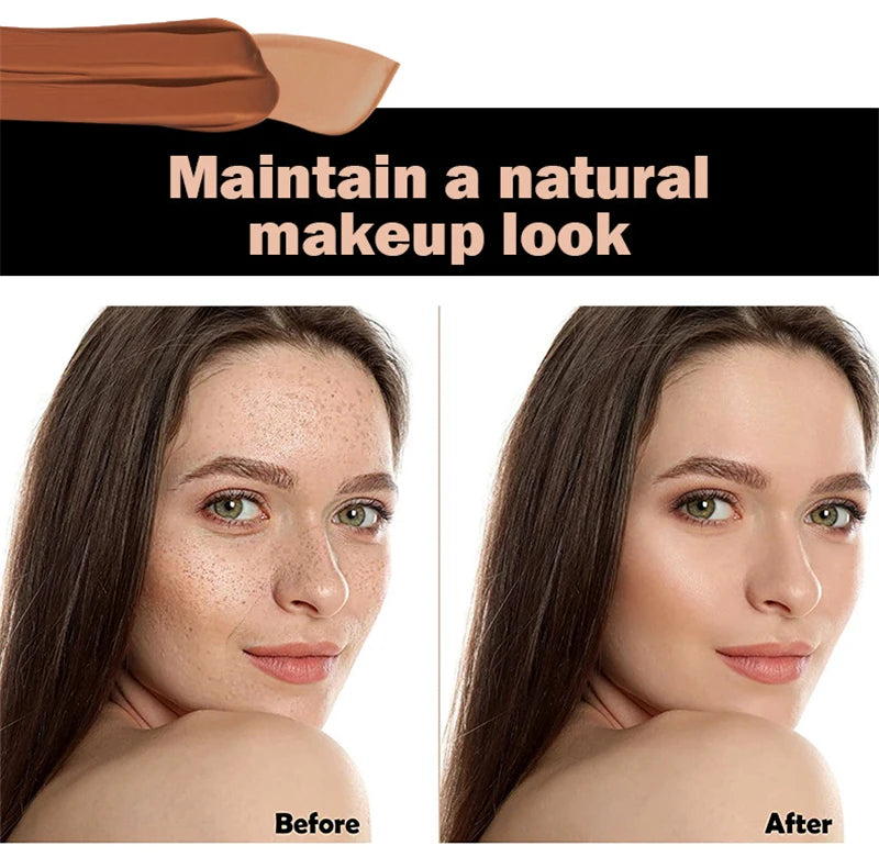 Full Cover Liquid Concealer 8 Color BB Cream Foundation Air-permeable Natural Brightening Makeup Eye Dark Circles Cream Cosmetic