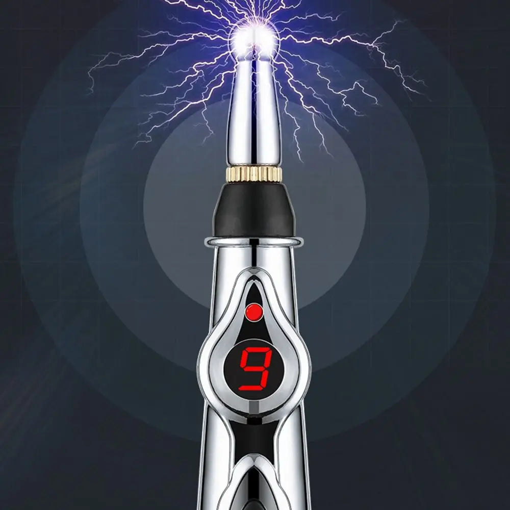 2/3/5 Heads Electronic Acupuncture Pen Safe Acupuncture Electric Massage Pen 9th Gear Meridian Energy Meridian Pen Neck