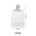 5Pcs Travel Bottles Empty Squeeze Bag Refillable Lotion Dispenser Bag Shampoo Toiletries Liquid Cosmetic Container Storage Pouch