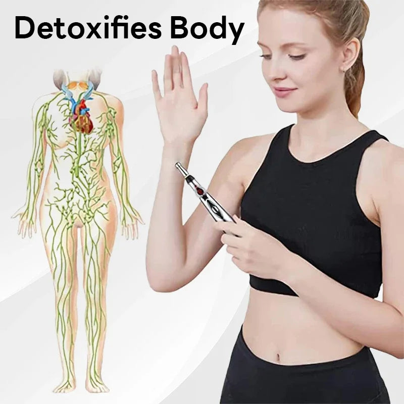 Electronic Acupuncture Pen Acupuncture Point Meridian Energy Meridian Massage Acupuncture Acup Pain Relieving Health Care Tool