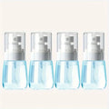 2/4PCS Refillable Spray Bottles 30/60/80ml Alcohol Atomizer Mini Fine Mist Liquid Containers Skin Care Makeup Travel Accessorie