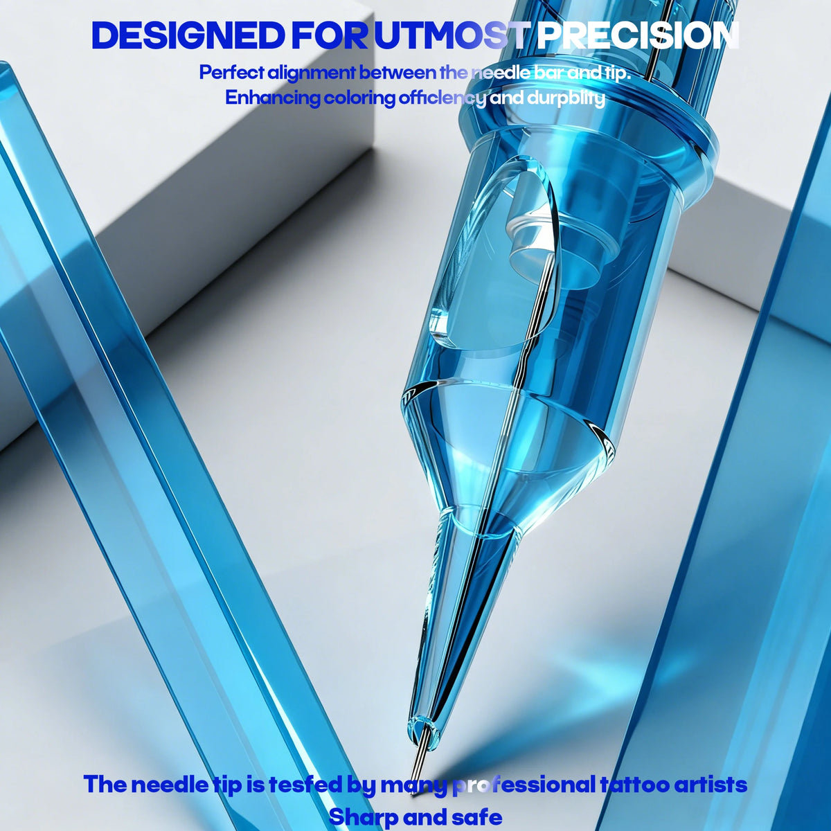 10Pcs POSEIDON V3 Pro Tattoo Needles High Quality Disposable Permanent Makeup Tattoo Cartridge Needles For Tattoo Machine