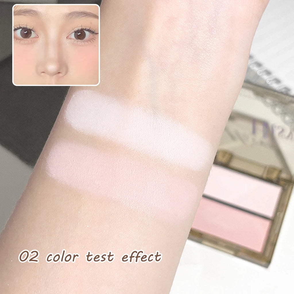 Repair plate High-light repair plate Integrated plate Matte pearl light brightening natural three-dimensional shadow plate