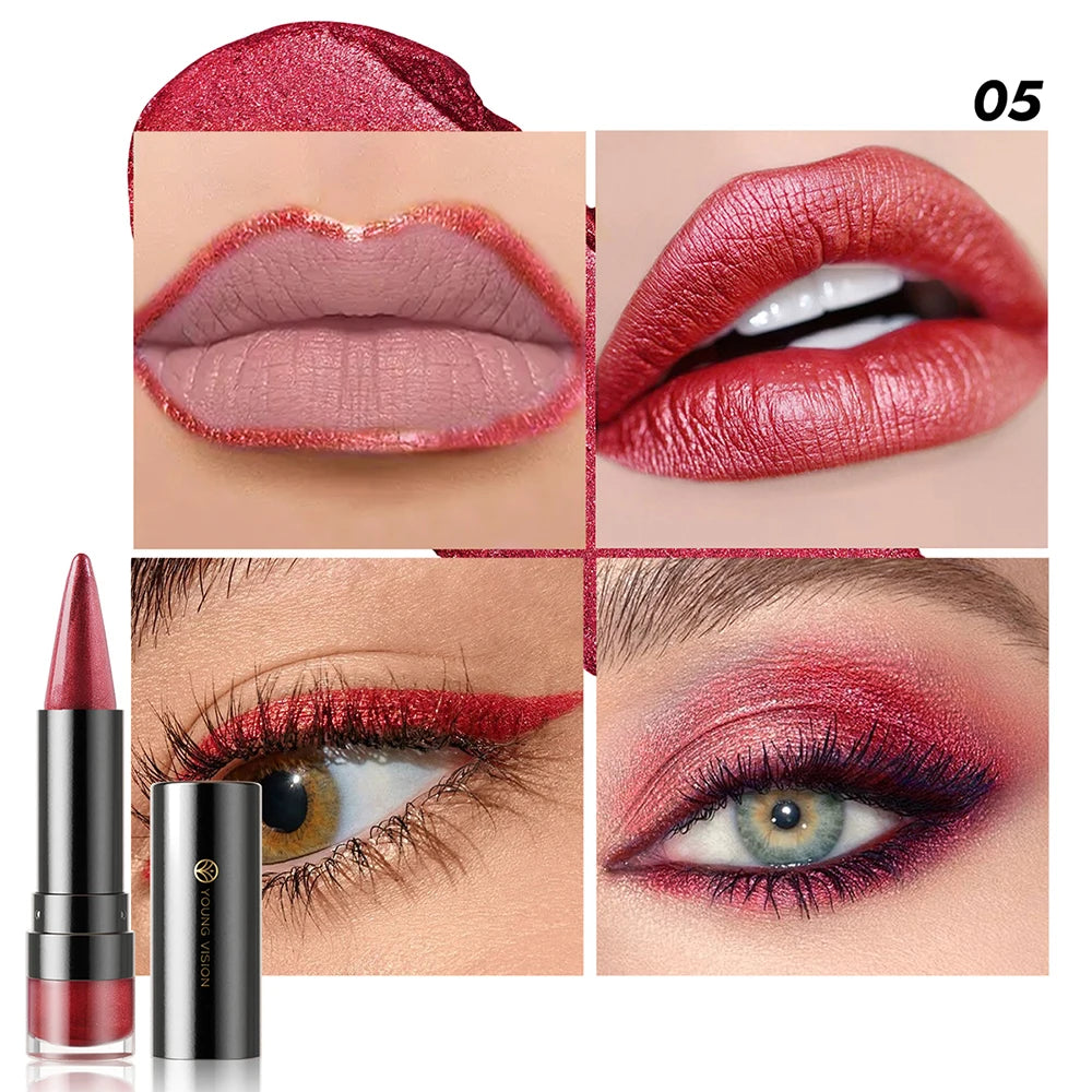 Gradient Lip Liner Pen with Matte Velvet Finish Smooth Application  Lipstick for Defined and Elegant Lips