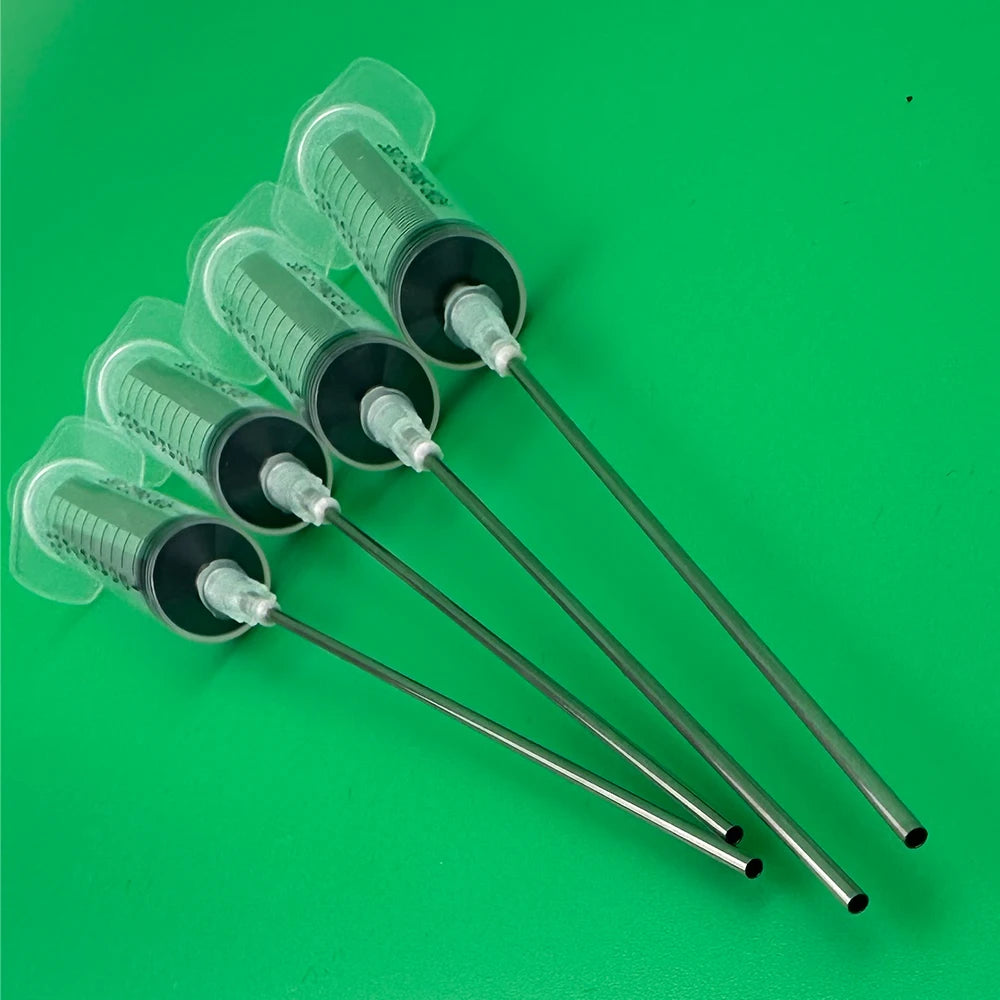 4pcs Add The Ink Tool 10ML Syringe Inkjet For Epson Canon Brother Hp Refilling Ink CISS Ink Cartridges With 10cm Long Needle