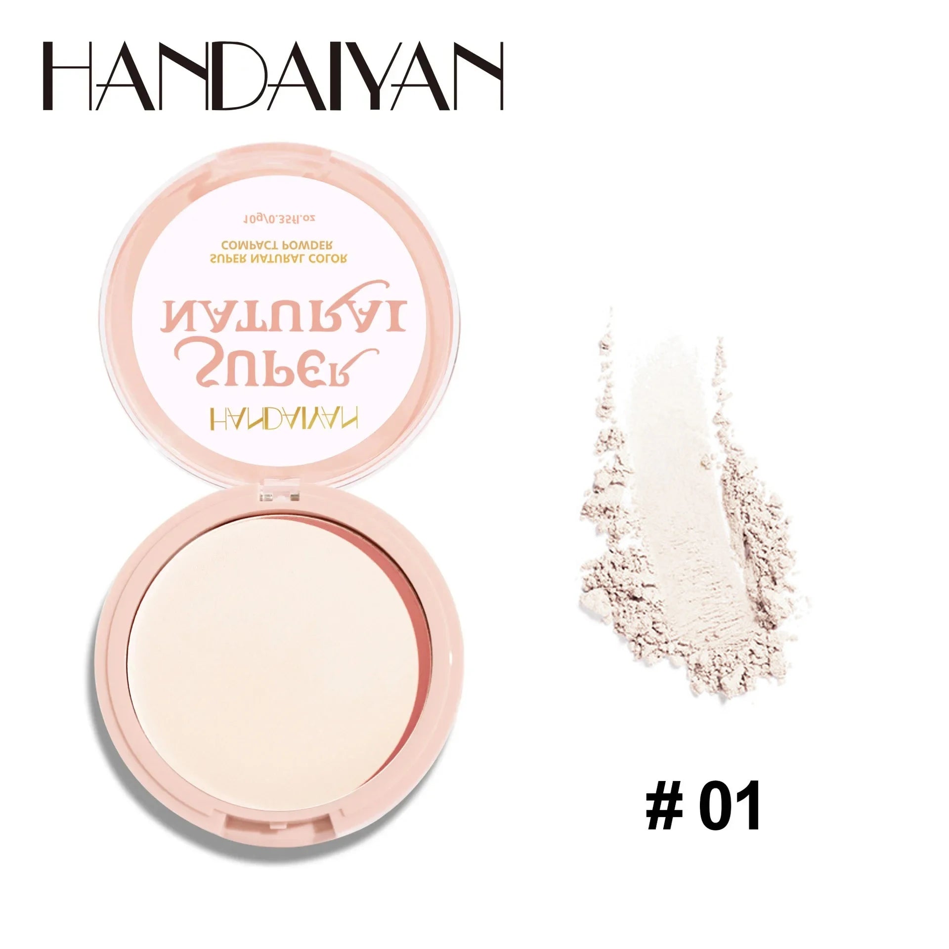 8 Color Matte Face Pressed Powder 24 Hours Oil Control Natural Setting Powder Foundation Full Coverage Waterproof Lasting Makeup