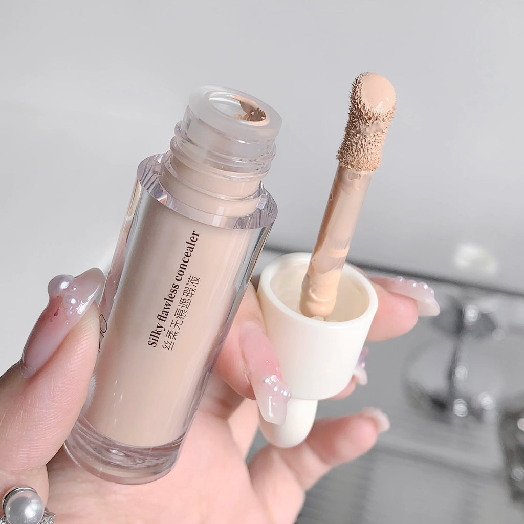 3 Colors Silky Concealer Concealer Cover Acne Marks Spots Dark Eye Circles Face Brightening Skin Whitening Concealer