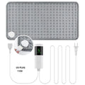 Electric Heating Massage Pad, 9 Heat Levels, Constant Temperature, 4 Modes & Timer Function, Body Warming Heating Pad for Legs,