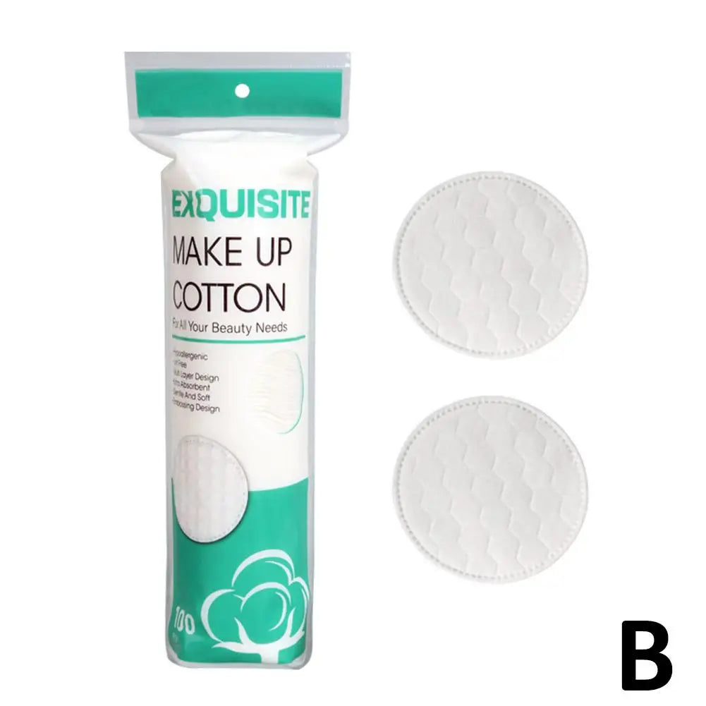 300/600/1200Pcs Pearl Pattern Makeup Remover Cotton Facial Cleaning Thick Cotton Pad Women Travel Makeup Remover For Dry Wet Use