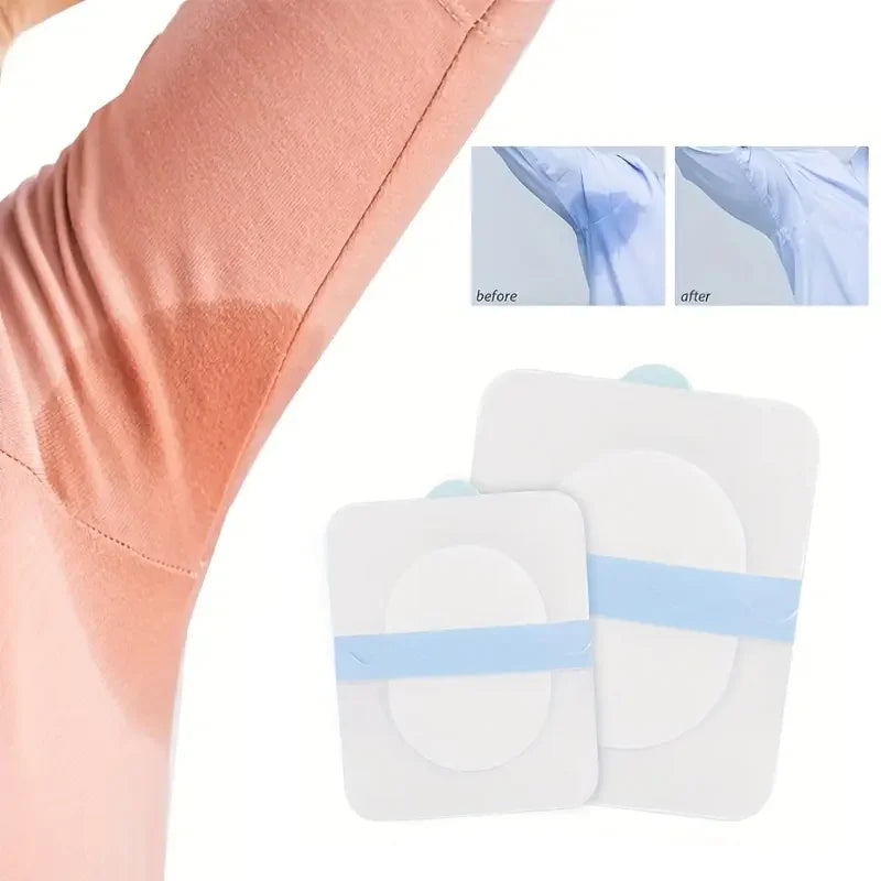 10/20Pcs Thin Summer Sweat-Absorbing Patch Disposable Absorbing Underarm Armpit Sweat Pads Anti Perspiration Shield Pad Unisex