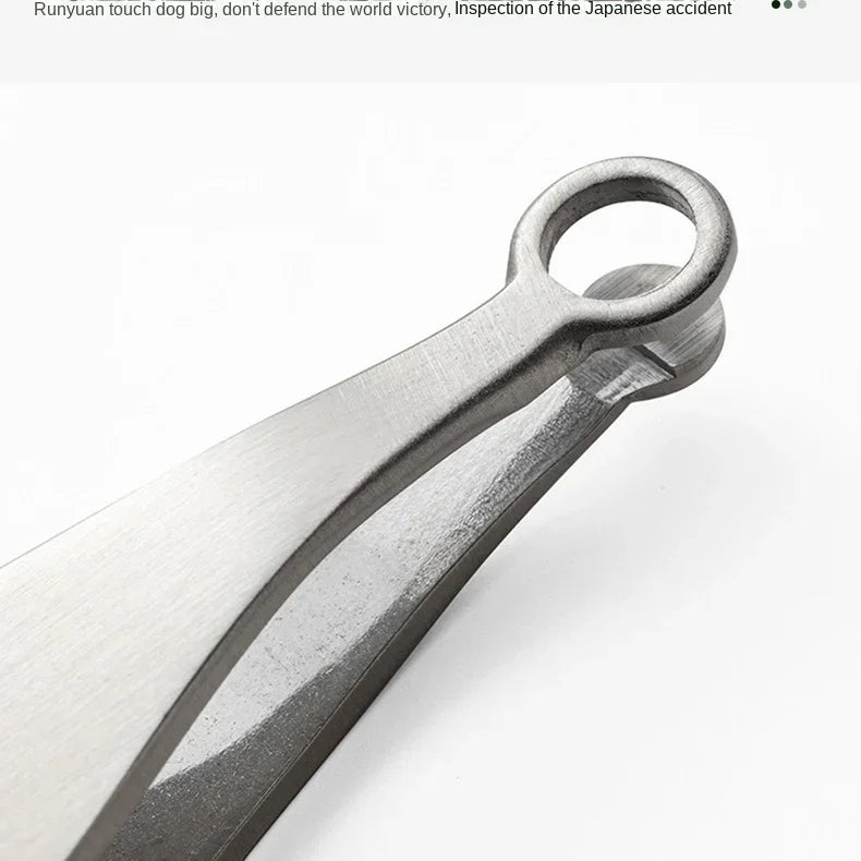 Universal Nose Hair Trimming Tweezers Stainless Steel Eyebrow Nose Hair Cut Manicure Facial Trimming Makeup Scissors Trimmer