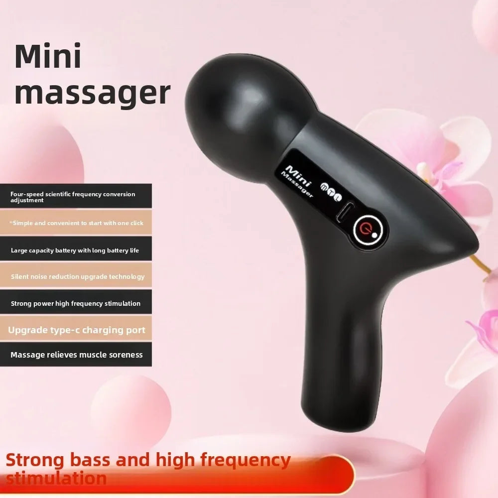 ABS Mini Fascia Tool High Frequency Fast Rechargeable Massage Artifact Universal Relaxation Full Body Electric Massage Tool