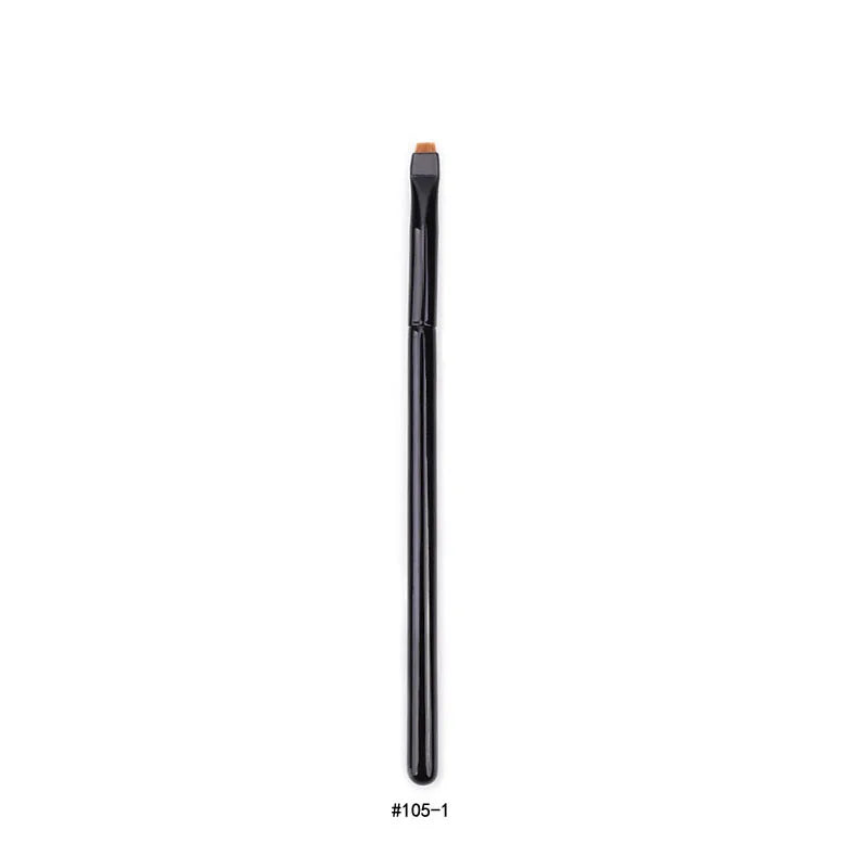 Karsyngirl 1/2/3Pcs Professional Eye Makeup Brush Flat Eyeliner Brush Eyebrow Application Lip Makeup Brush Eye Patch Makeup Tool