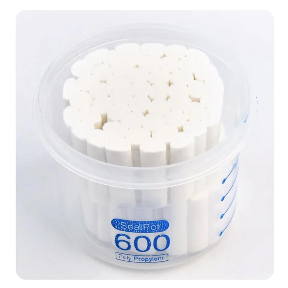 100PCS/box Disposable Lip Tattoo Skin Stretching Cotton Stick With Box Semi-Permanent Makeup Lip Embroidery Blush Recovery Tools