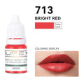 33 Colors Permanent Makeup Pigment Lip Tattoo Inks Vegan Eyebrows Microblading Pigments 8ml Body Art Ink for PMU Artists