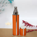 10ml Luxury Leather Wrapped Glass Perfume Spray Bottle, Portable Mini Refillable Perfume Atomizer, BPA-Free Cosmetic Container