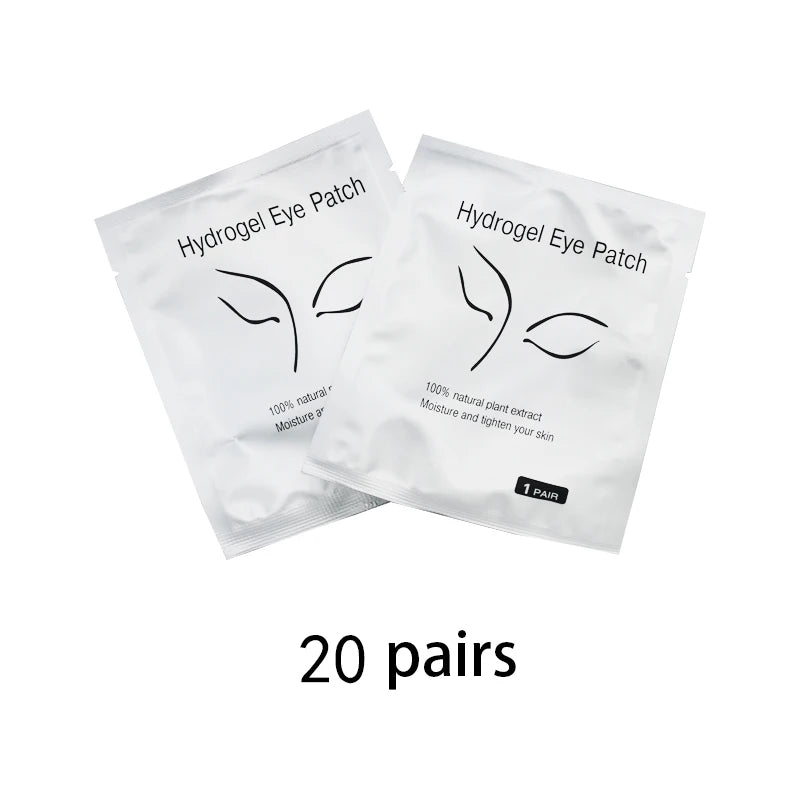 20/50/100pcs Eye Patches Eyelash Extension Under Eye Pads Makeup Eyelash Patches Tip Stickers Pads For Eyelash Extension Makeup