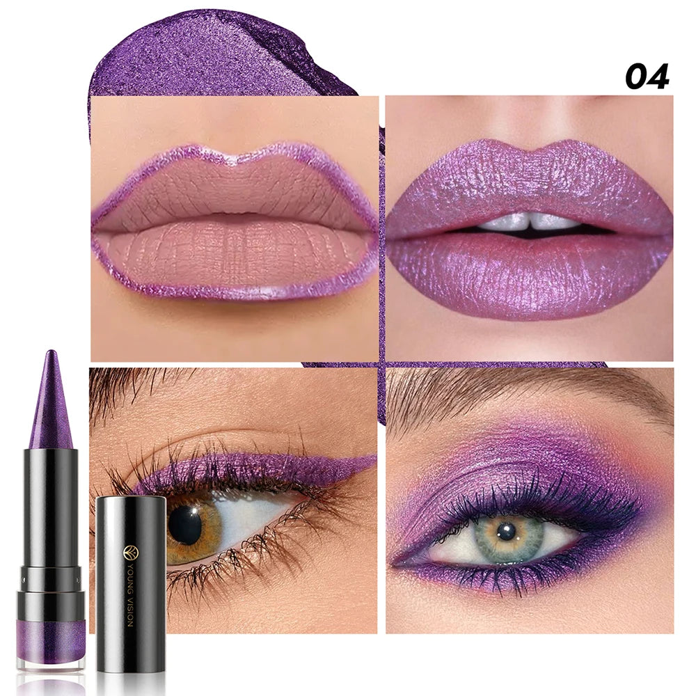 Gradient Lip Liner Pen with Matte Velvet Finish Smooth Application  Lipstick for Defined and Elegant Lips