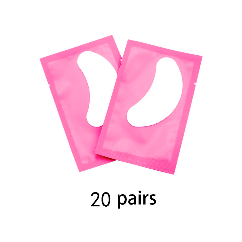 20/50/100pcs Eye Patches Eyelash Extension Under Eye Pads Makeup Eyelash Patches Tip Stickers Pads For Eyelash Extension Makeup
