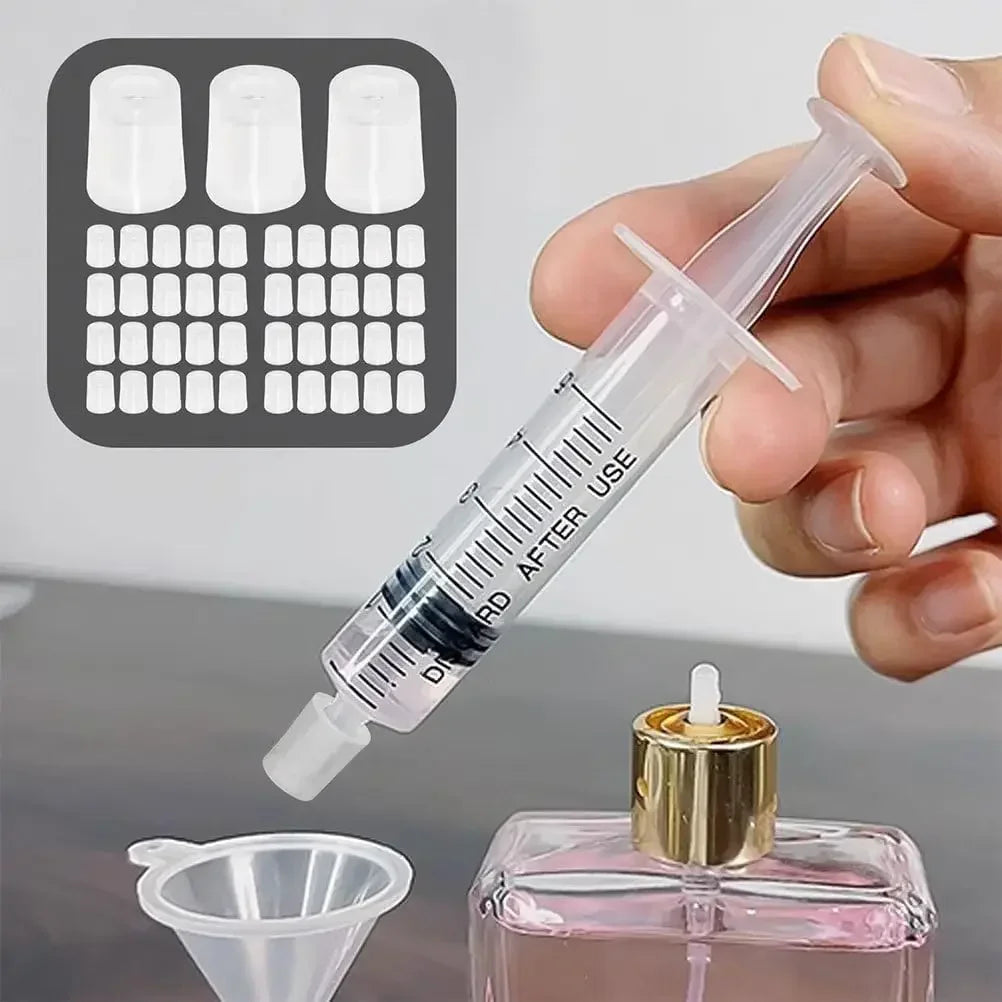 10-50pcs Perfume Dispenser Tools Syringe Special Needle Perfume Converter Perfume Adapter Dispenser Mini Portable Dispenser Tool
