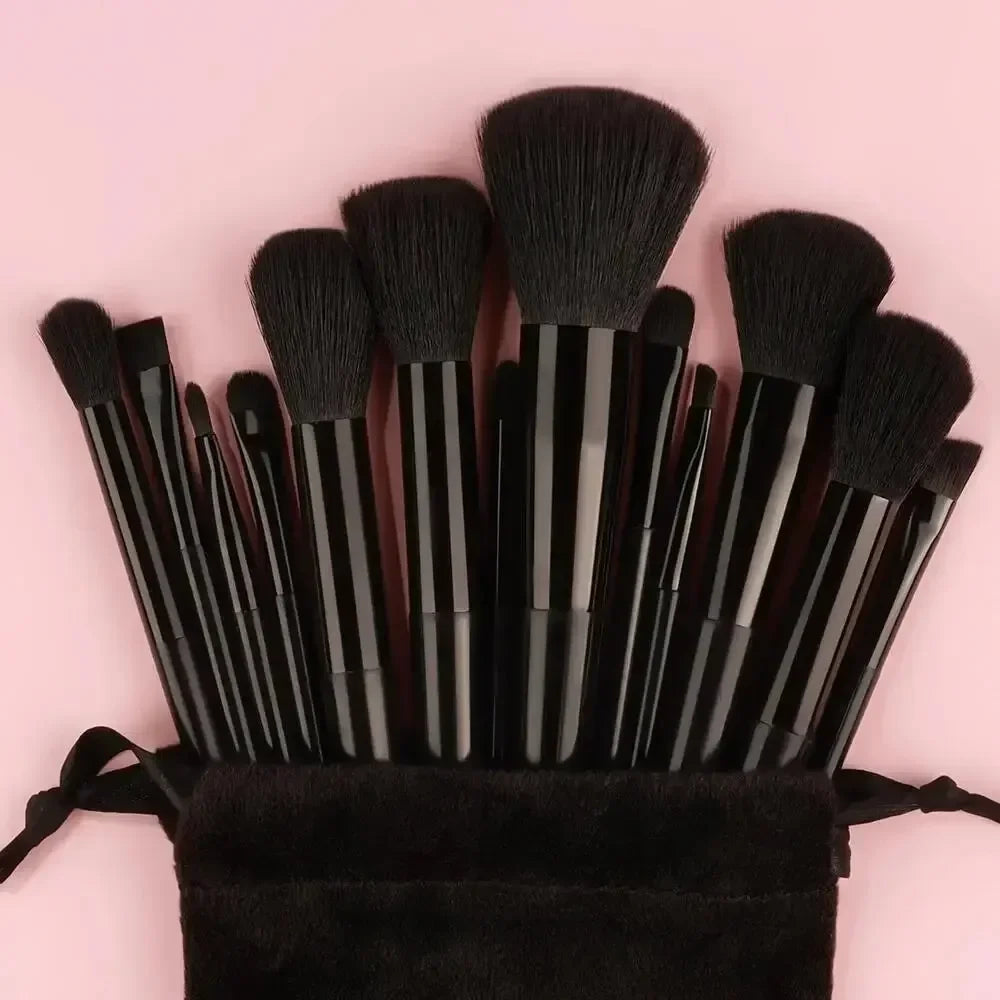Professional Makeup Brush Set - Soft Fluffy Kabuki & Blending Brushes for Foundation, Powder, Eyeshadow | Beauty Tools Kit