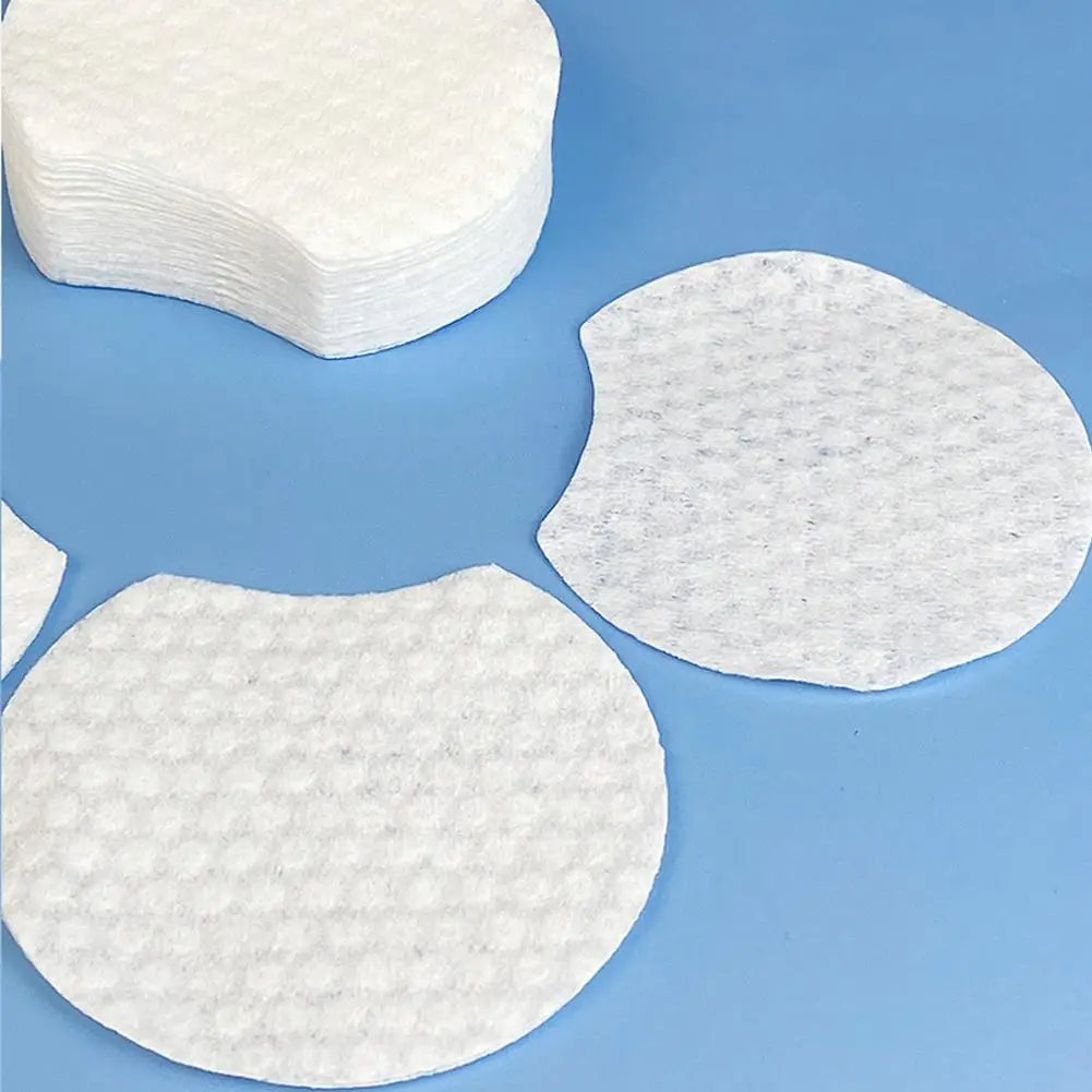 300/600/1200Pcs Pearl Pattern Makeup Remover Cotton Facial Cleaning Thick Cotton Pad Women Travel Makeup Remover For Dry Wet Use