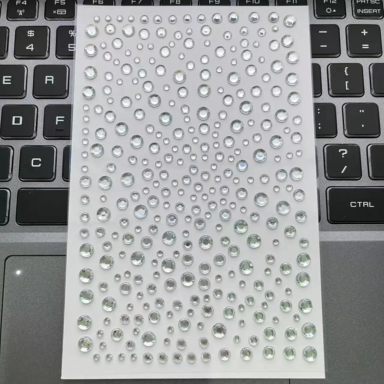 Rhinestone Acrylic Face Decoration Sticker Party Eyes Makeup Crystal Self-adhesive DIY Sticker Girls Face Diamond Tattoo Sticker