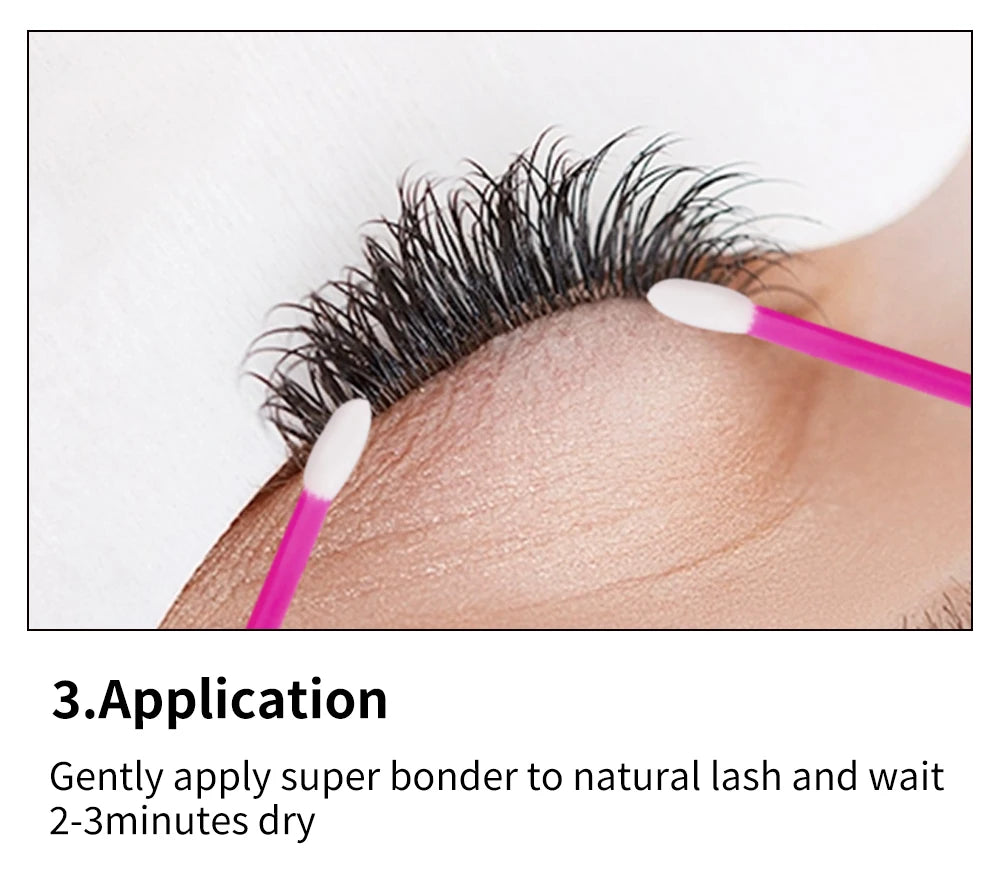 15ml Super Bonder Fixing Agent for Eyelashes Extensions Primer for Lash Glue Help Lash Bonder Adhesive Hardener Professional