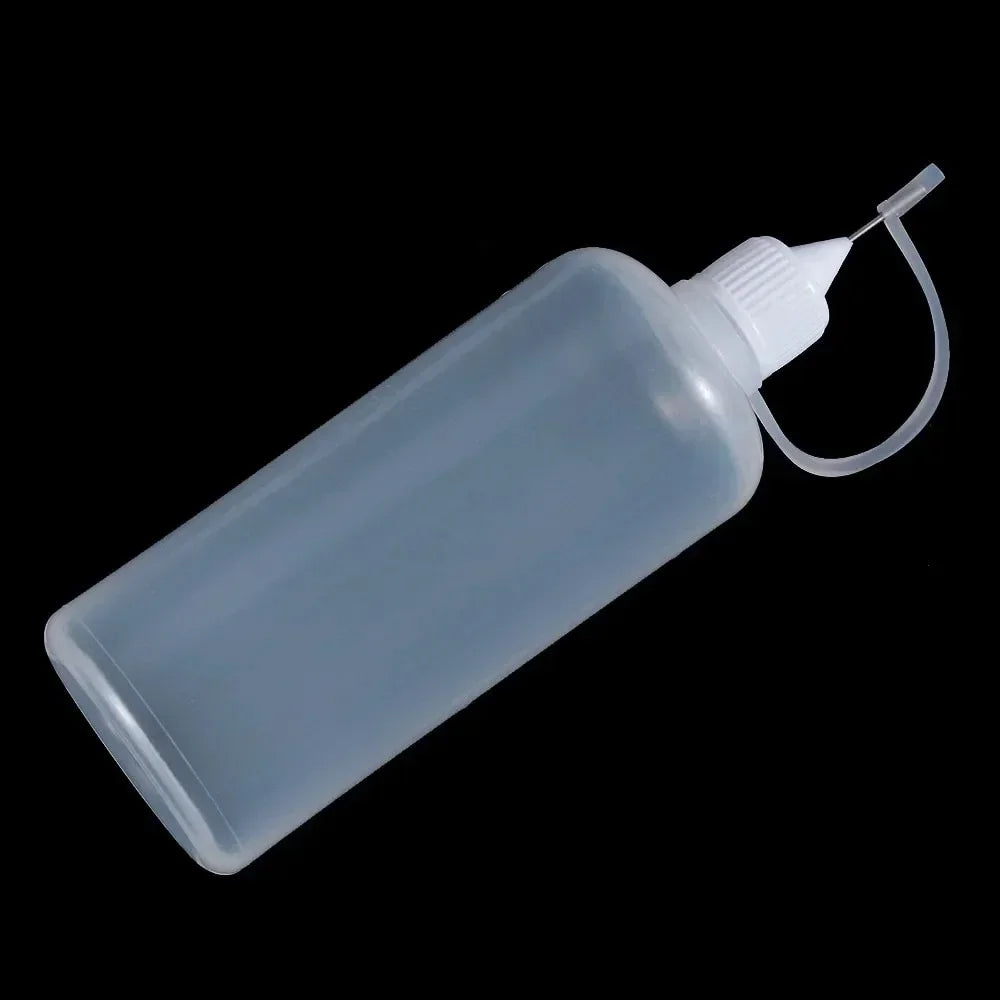 5pcs/set 5/10/20/30/50/100ML Needle Tip Glue Applicator Bottle for Paper Quilling DIY Scrapbooking Paper Craft Tool