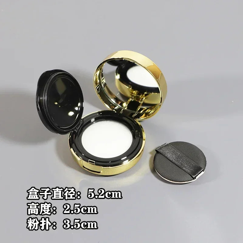 Air Cushion Foundation DIY Box Mini Cute Empty Puff Box Portable Mirror for Bb Cream Cosmetic Makeup Case Container with Sponge