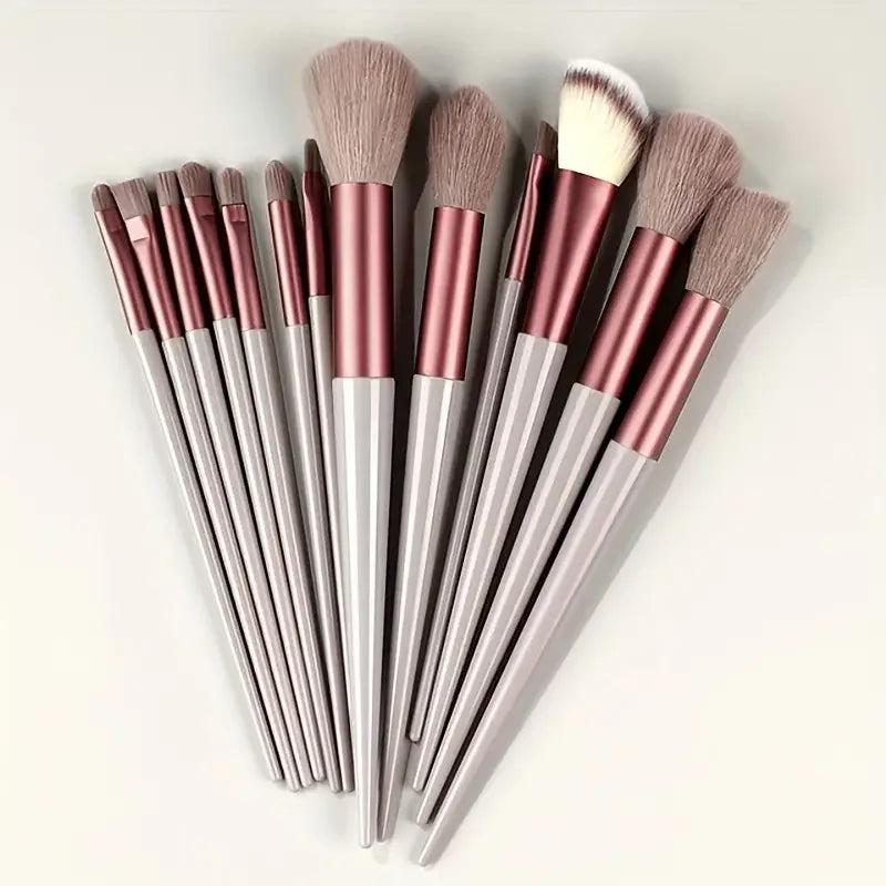NEW 13PCS Makeup Brush Set Soft Fluffy Eye Shadow Foundation Blush Highlighter Concealer Brush Female Beauty Tool Christmas Gift