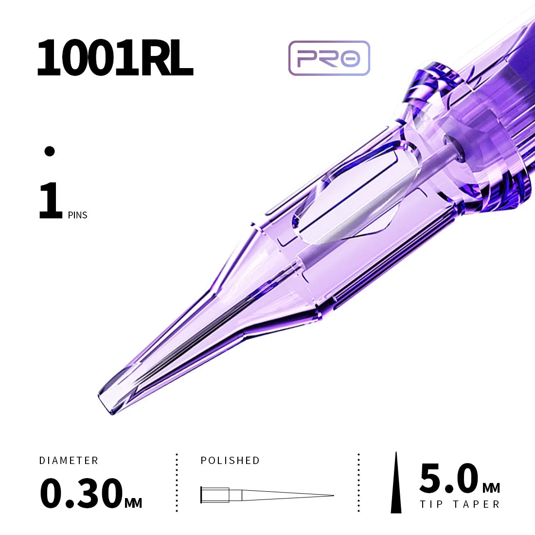 Mast Pro Tattoo Cartridge Needles PMU 1RL 3RL Precision for Tattoo Permanent Makeup Micropigmentation Eyelinver Lips Eyebrows