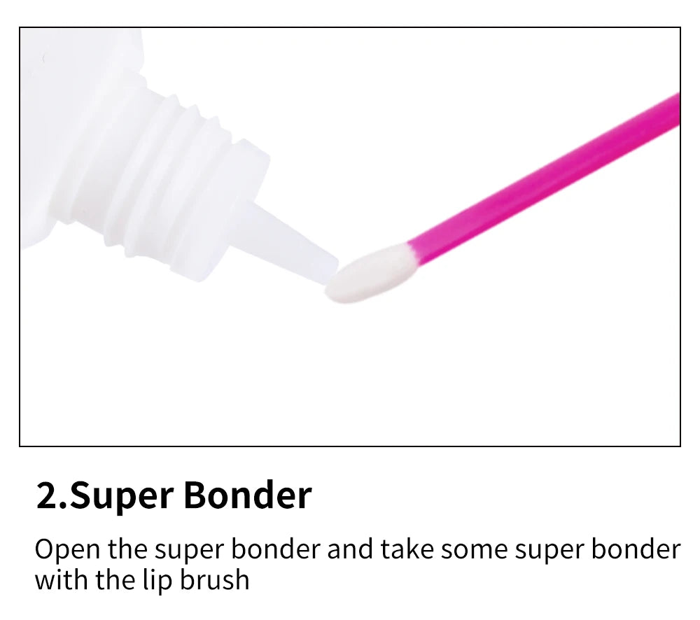 15ml Super Bonder Fixing Agent for Eyelashes Extensions Primer for Lash Glue Help Lash Bonder Adhesive Hardener Professional