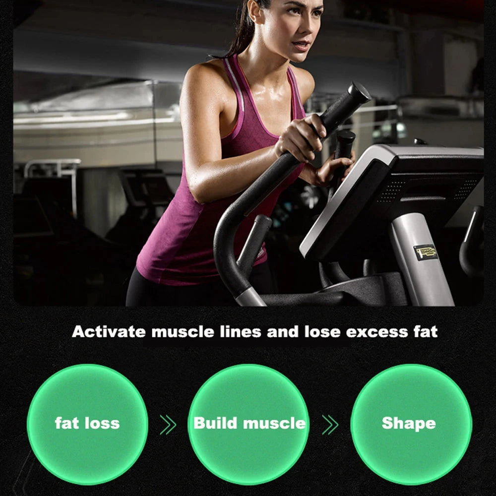 USB Rechargeable Abdominal Muscle Trainer Portable Abdominal Muscle Massager Electronic Training Belt Exercise Fitness Equipment