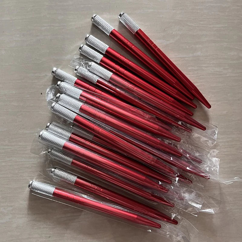 1pcs Manual Tattoo Pen Permanent Makeup Machine Microblading Pen for Lip Tattoo and Eyebrow Tattoo Tebori Pen for Tattoo Artist