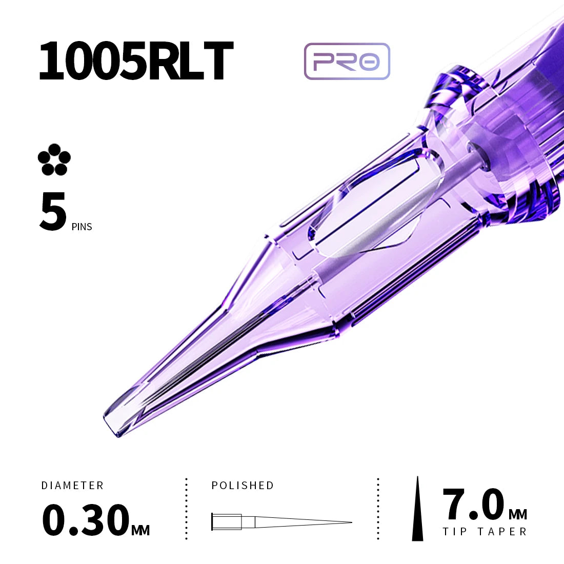 Mast Pro Tattoo Cartridge Needles PMU 1RL 3RL Precision for Tattoo Permanent Makeup Micropigmentation Eyelinver Lips Eyebrows