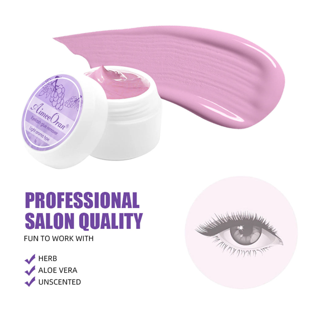 Professional eyelash remover cream Lashes Extension easy remove Quickly Dissolves Glue No Irritating Quick Adhesive daily makeup
