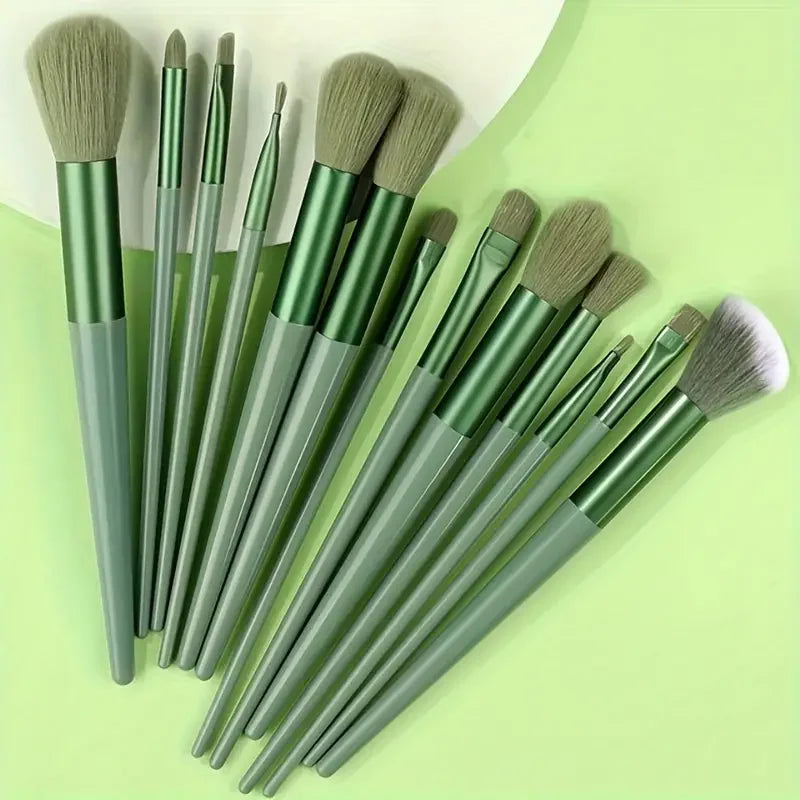 NEW 13PCS Makeup Brush Set Soft Fluffy Eye Shadow Foundation Blush Highlighter Concealer Brush Female Beauty Tool Christmas Gift