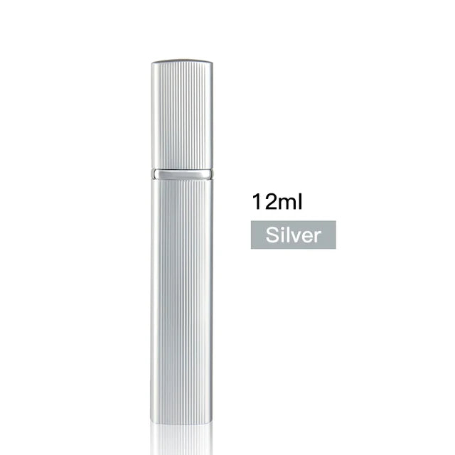 Perfume bottle 12ml high-grade perfume dispenser bottle ultra-fine spray portable travel spray bottle glass inner empty bottle