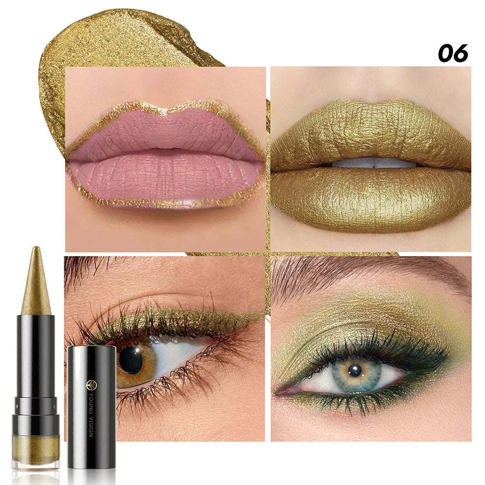 Gradient Lip Liner Pen with Matte Velvet Finish Smooth Application  Lipstick for Defined and Elegant Lips