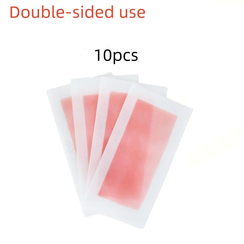 10/20/100 Pcs Depilatory Wax Strips Hair Removal Wax Paper Cold Wax Strips Paper For Face Neck Arm Leg Body Beauty Tools