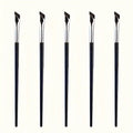 2/5Pc Karsyngirl Upgrade Blade Eyeliner Brush Ultra Thin Fine Angle Flat Eyebrow Brush Under The Eyes Place Precise Detail Brush