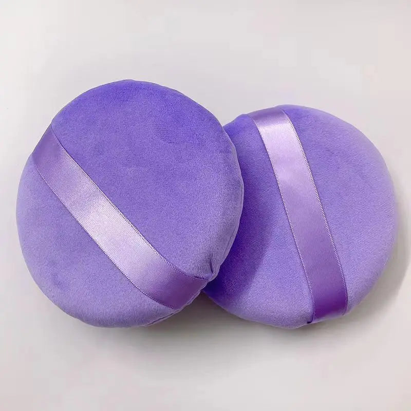 Extra Large Jumbo Size Body Power Puff Applicator For Loose Mineral Makeup Sponges Puffs Natural Smooth Cosmetic Puffs