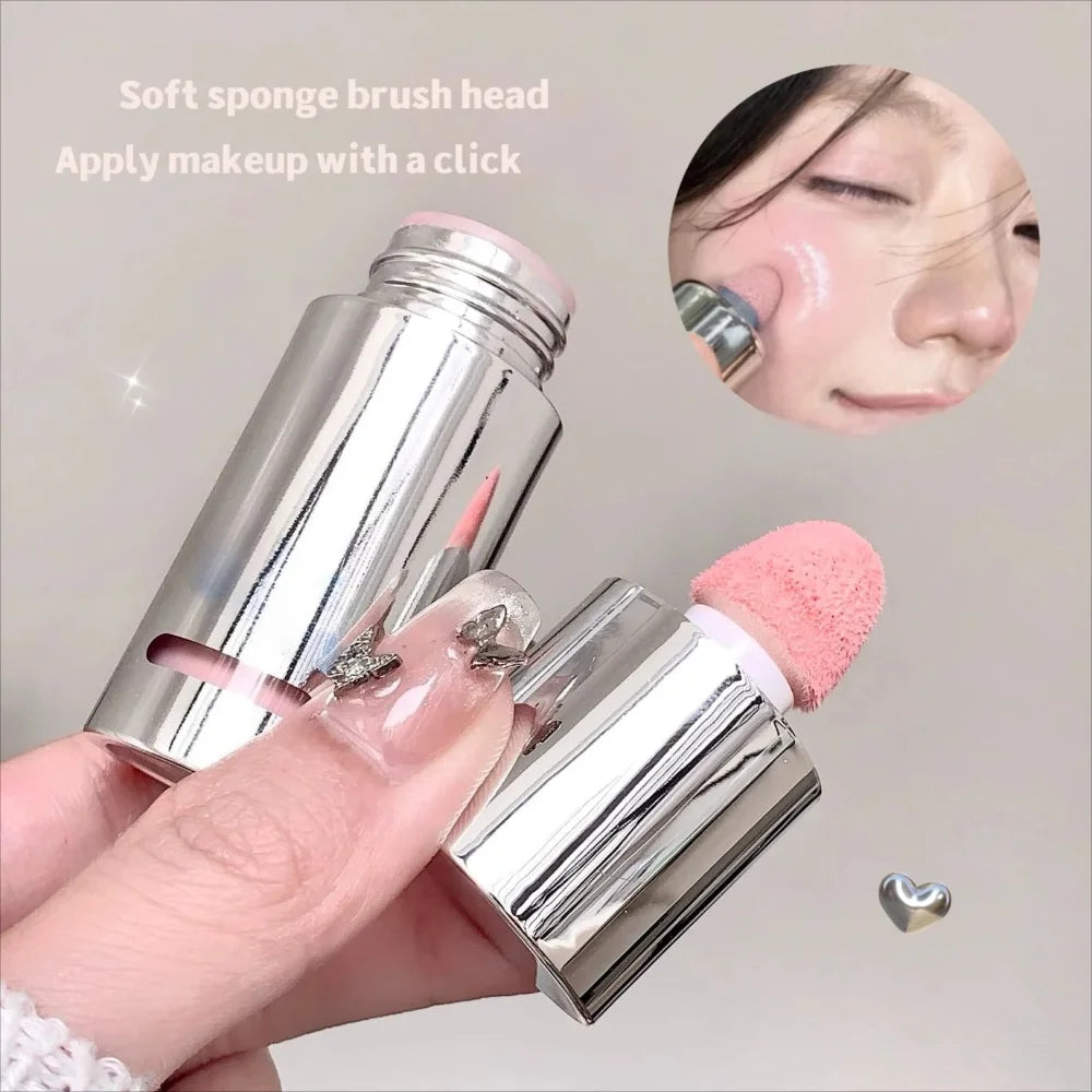 Air Cushion Blush Stick Natural Long-lasting Face Rouge Easy to Apply Makeup Cosmetic for Women