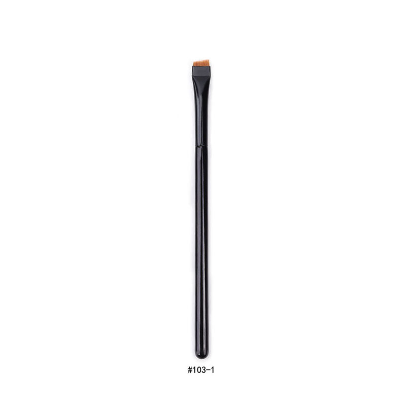 Karsyngirl 1/2/3Pcs Professional Eye Makeup Brush Flat Eyeliner Brush Eyebrow Application Lip Makeup Brush Eye Patch Makeup Tool