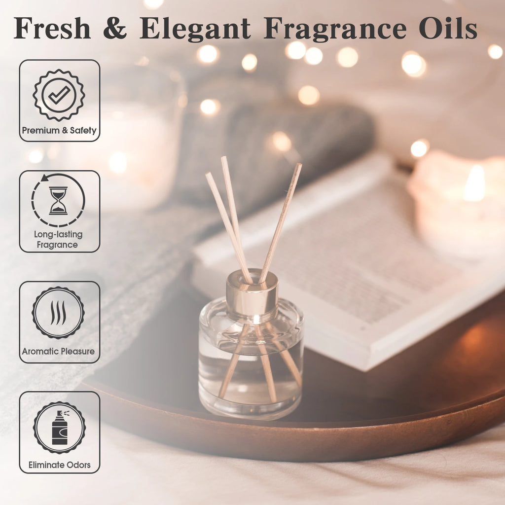 PHATOIL 100ml Aroma Fragrance Oil For Soap & Candle Making Fresh Linen Bubble Gum Baby Powder Angel Aromatherapy Essential Oils