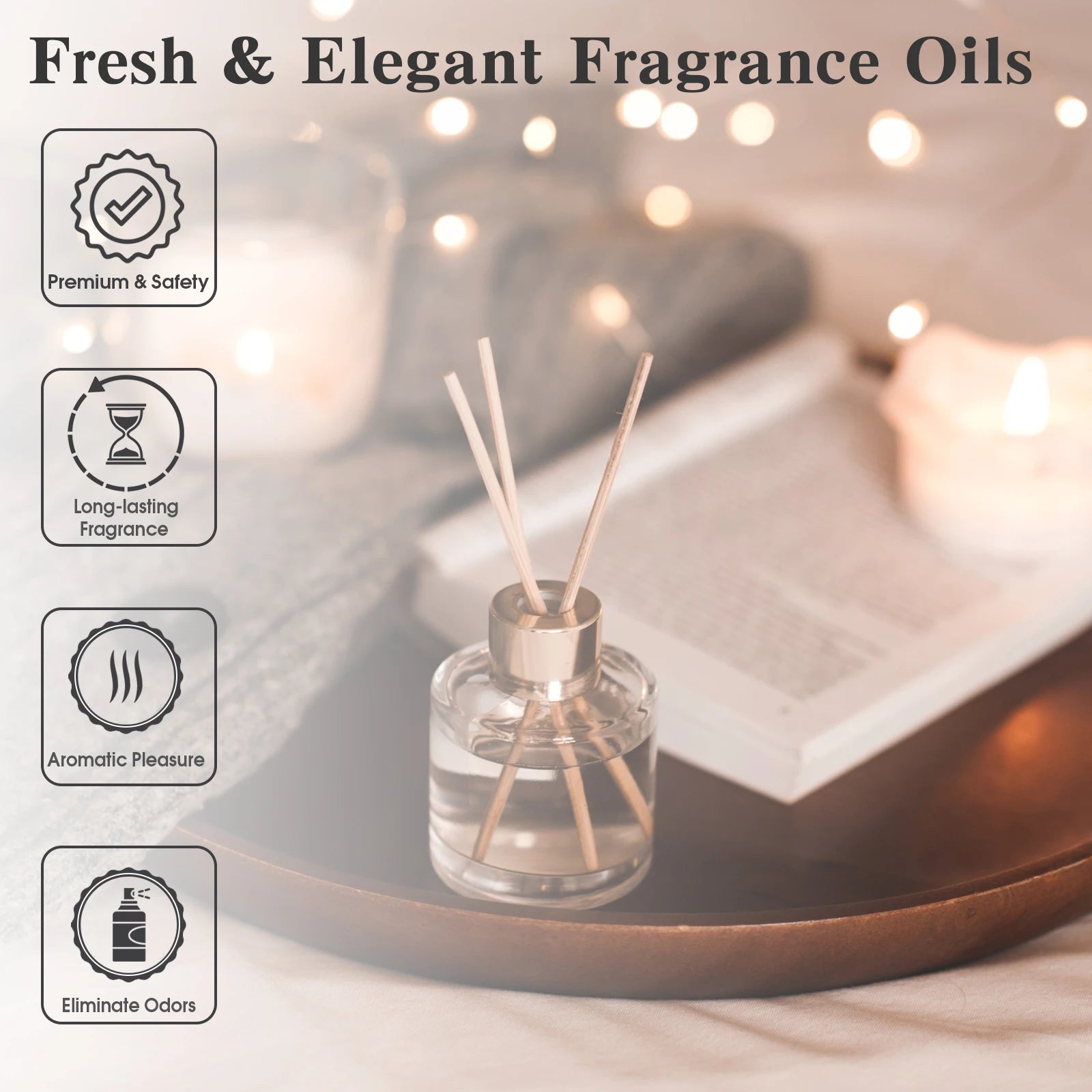 PHATOIL 100ml Aroma Fragrance Oil For Soap & Candle Making Fresh Linen Bubble Gum Baby Powder Angel Aromatherapy Essential Oils