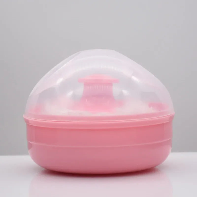 High Quality Powder Puff Set with Case, Sponge Puff for Face & Body Loose Powder
